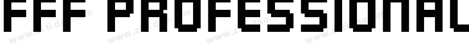 FFF Professional Extended字体转换